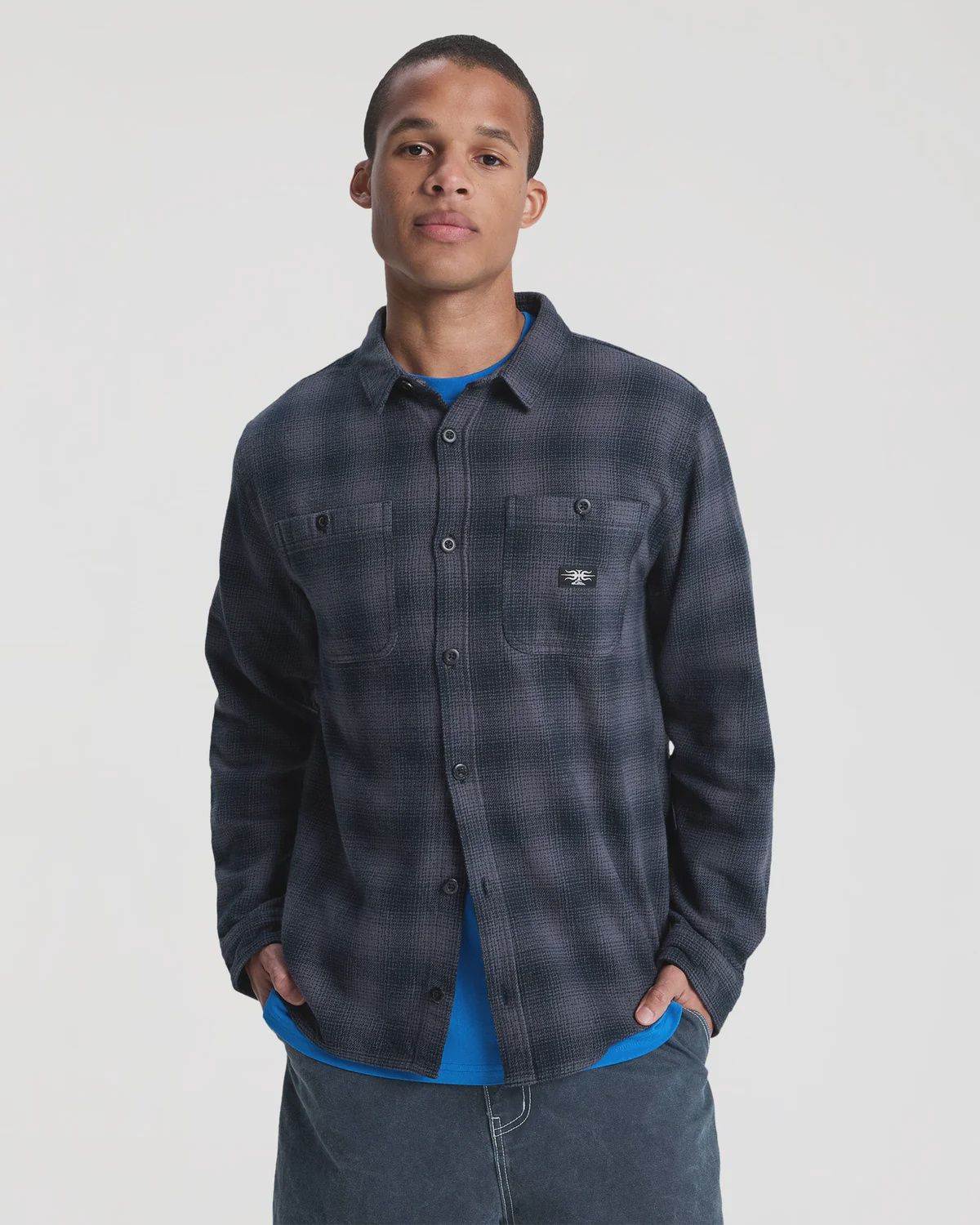 Mens Shady Times Long Sleeve Shirt