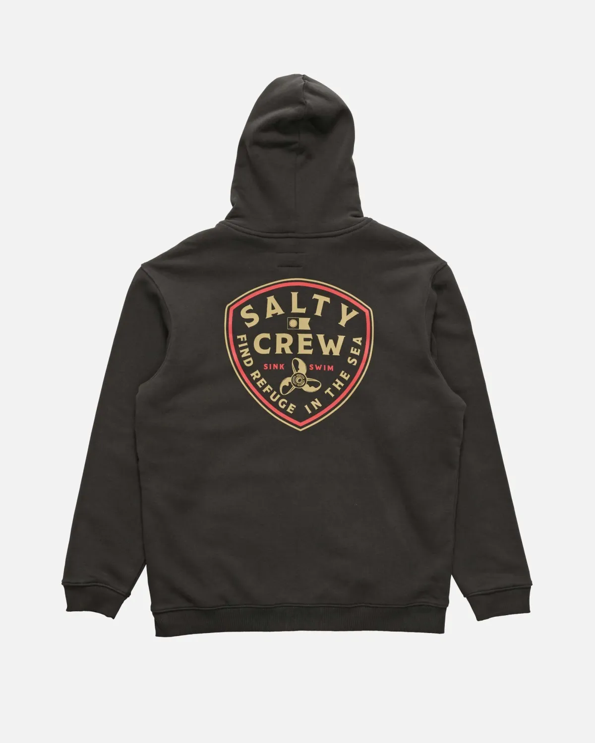 Rotor Fleece Lined Zip Through Fleece Hood