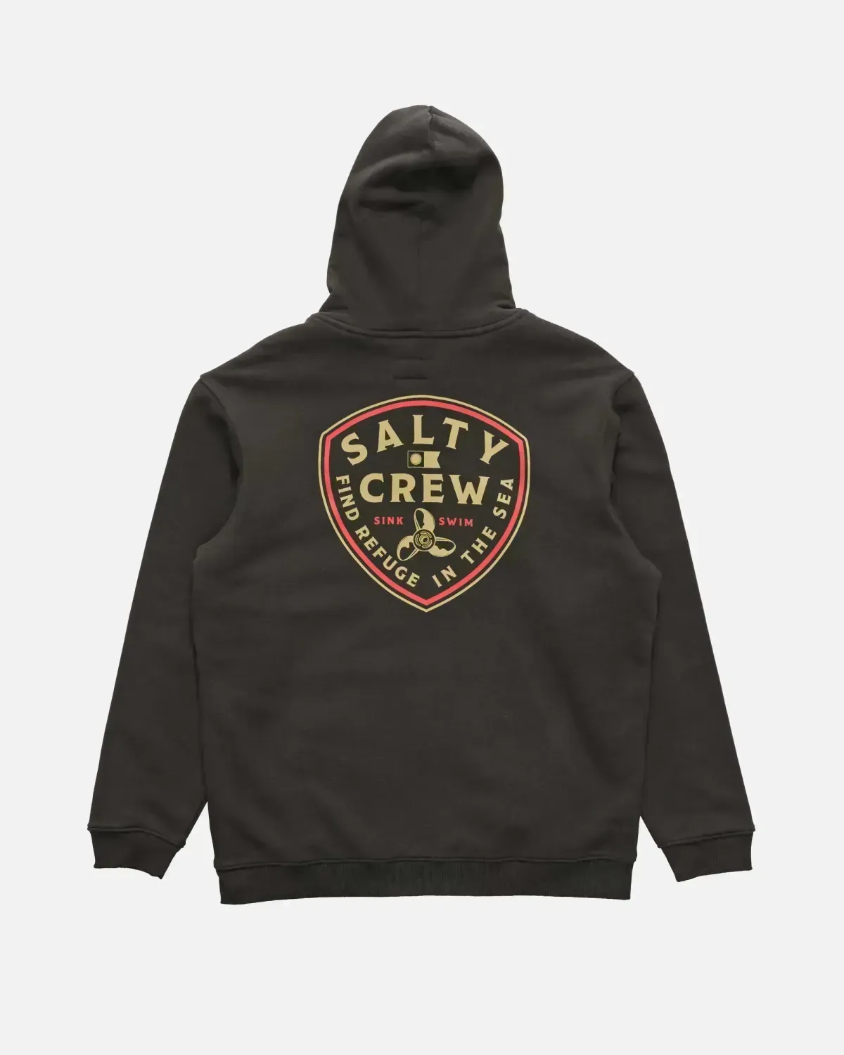 Rotor Fleece Lined Zip Through Fleece Hood