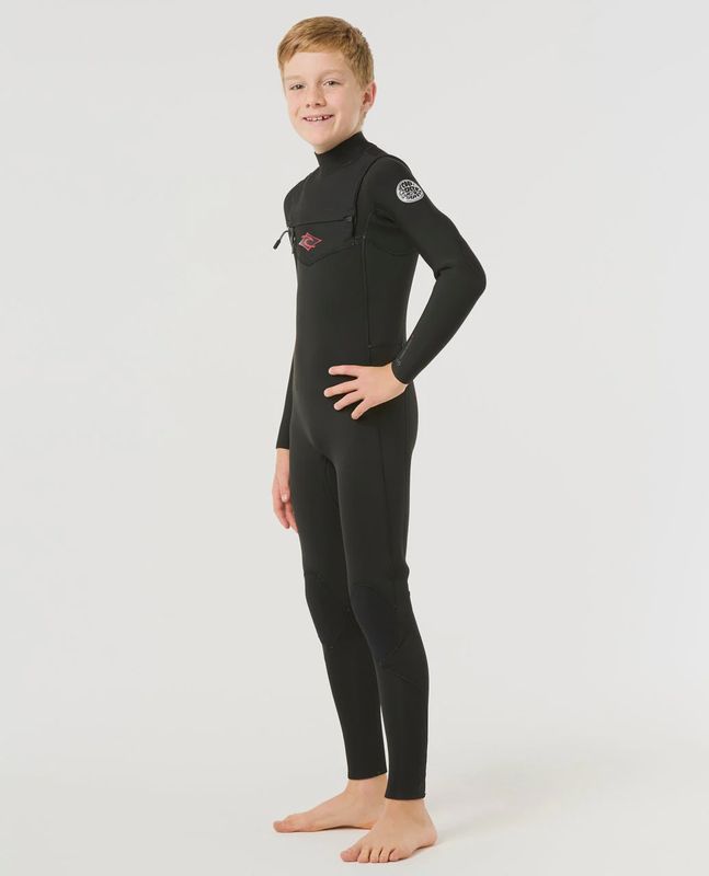 Kids Dawn Patrol 3/2 Chest Zip Steamer