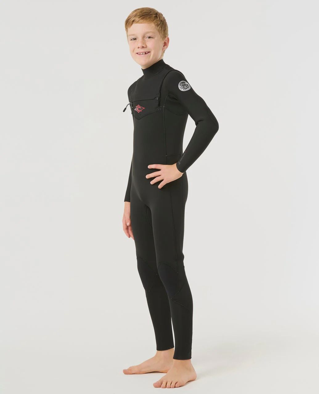Kids Dawn Patrol 3/2 Chest Zip Steamer