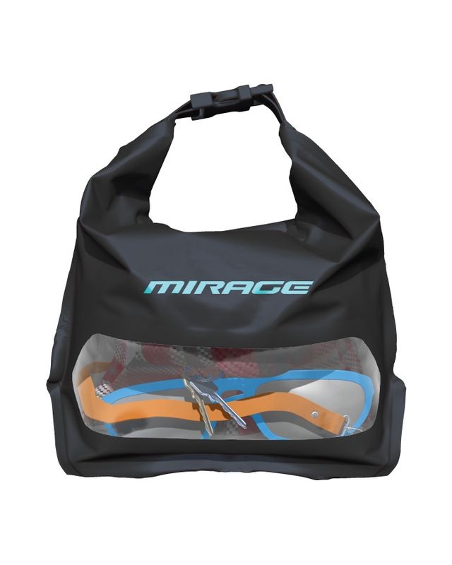 Mirage Clear View 1.6L Small Waterproof Gear Bag with Window