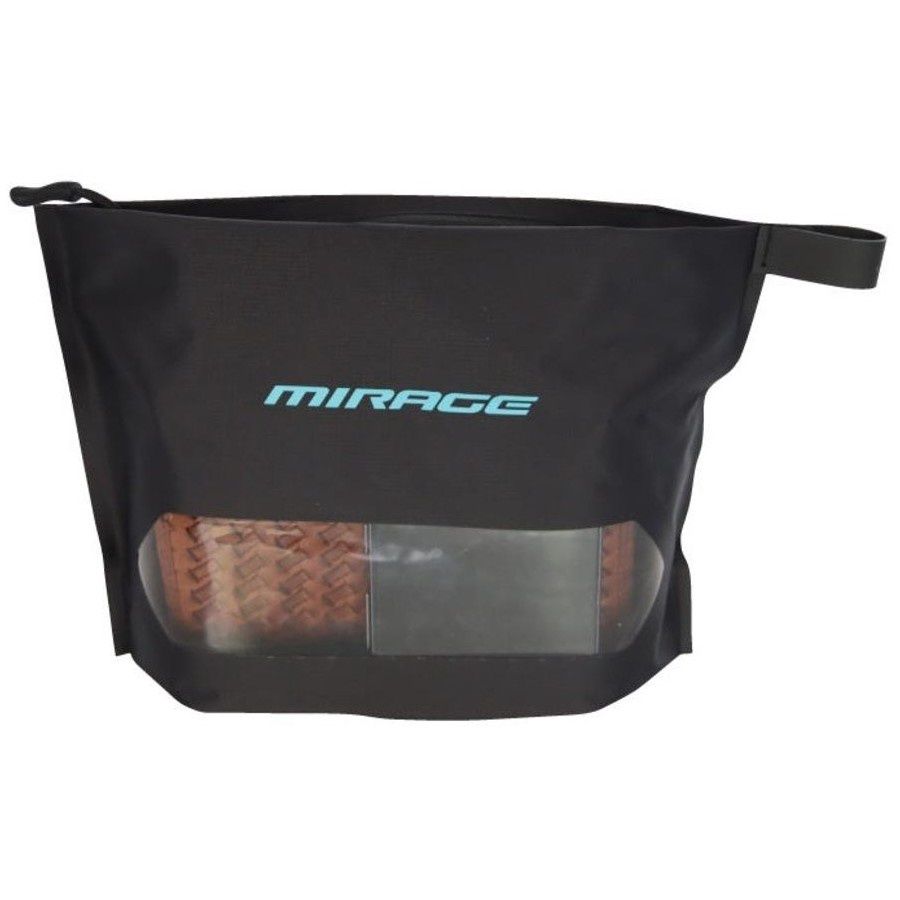 Mirage Clear View 1 Litre Small Water Resistant Gear Zipper Pouch with Window