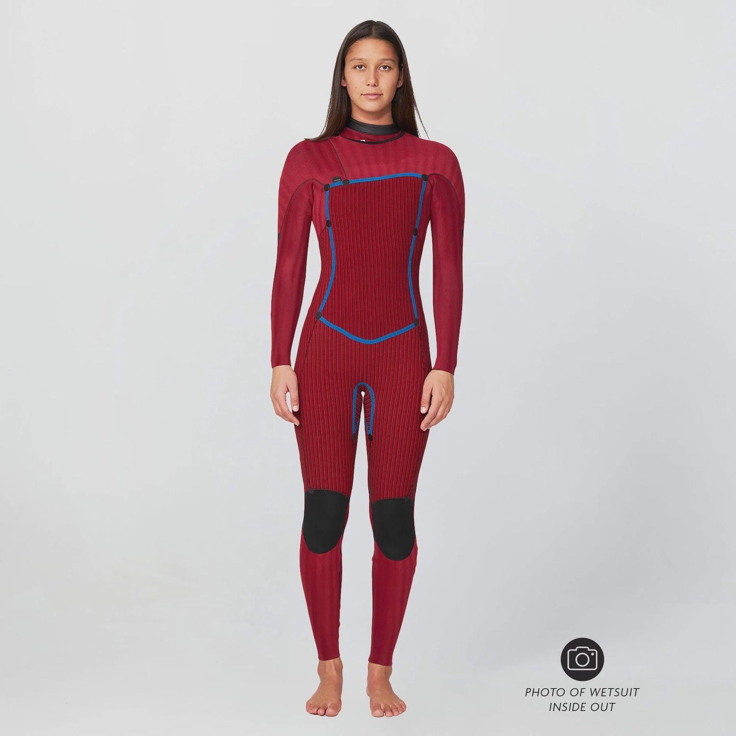 Womens HyperFire X 3/2mm Steamer Chest Zip Wetsuit