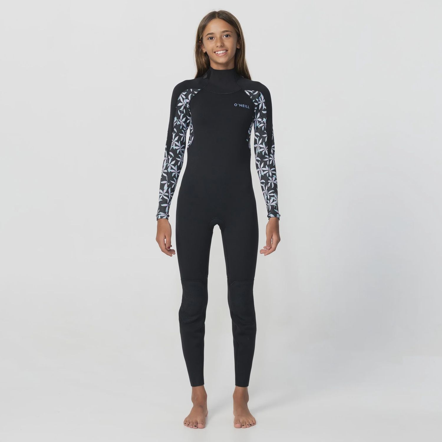 Girl's Bahia 3/2mm Steamer Back Zip