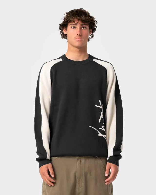 Roll Safe Boxy Crew Neck Knit