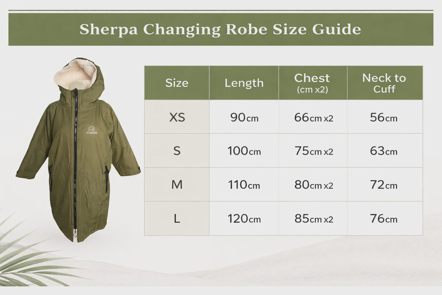 Dune Changing Robe