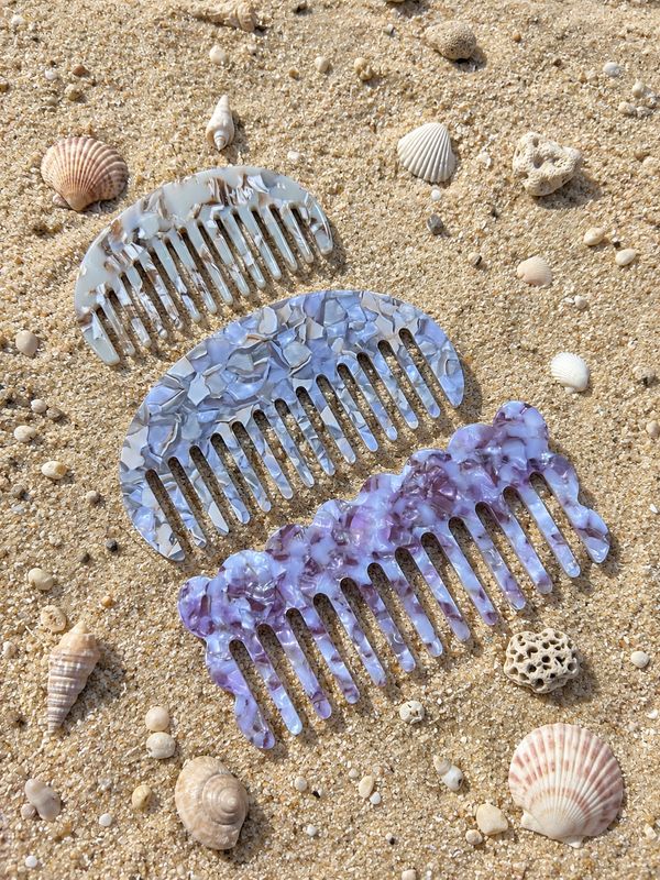 Marbled Hair Combs