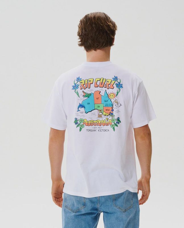Australia Map Desto Tee
