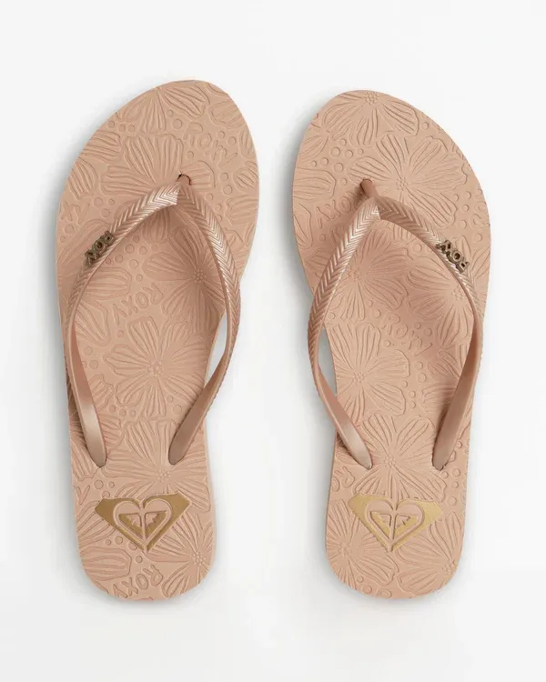 Womens Antilles III Thongs, Color: Champagne, Size: 6