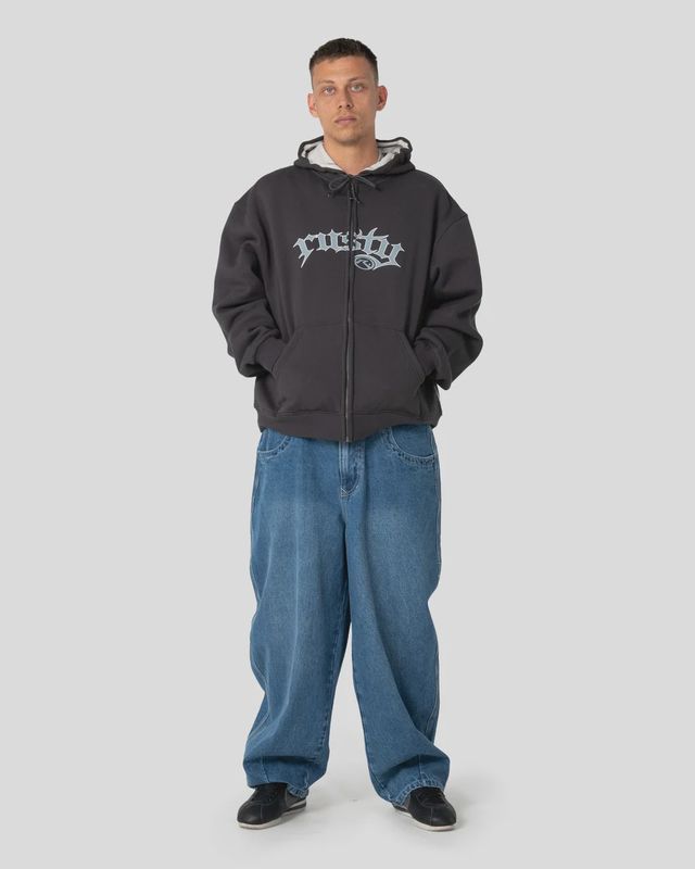 Monty Zip Through Fleece Hoodie