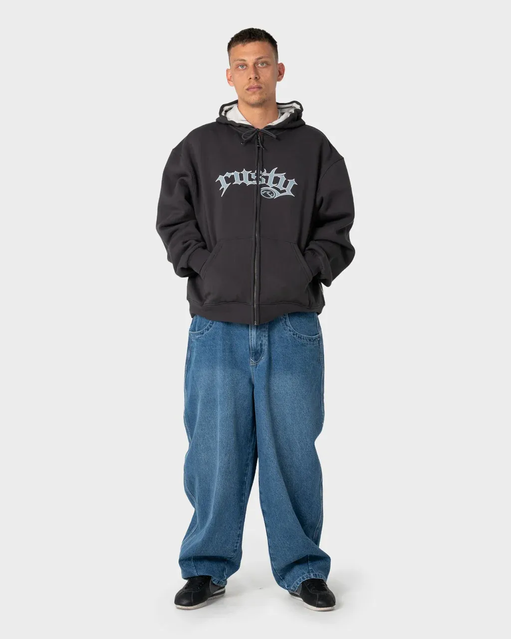 Monty Zip Through Fleece Hoodie