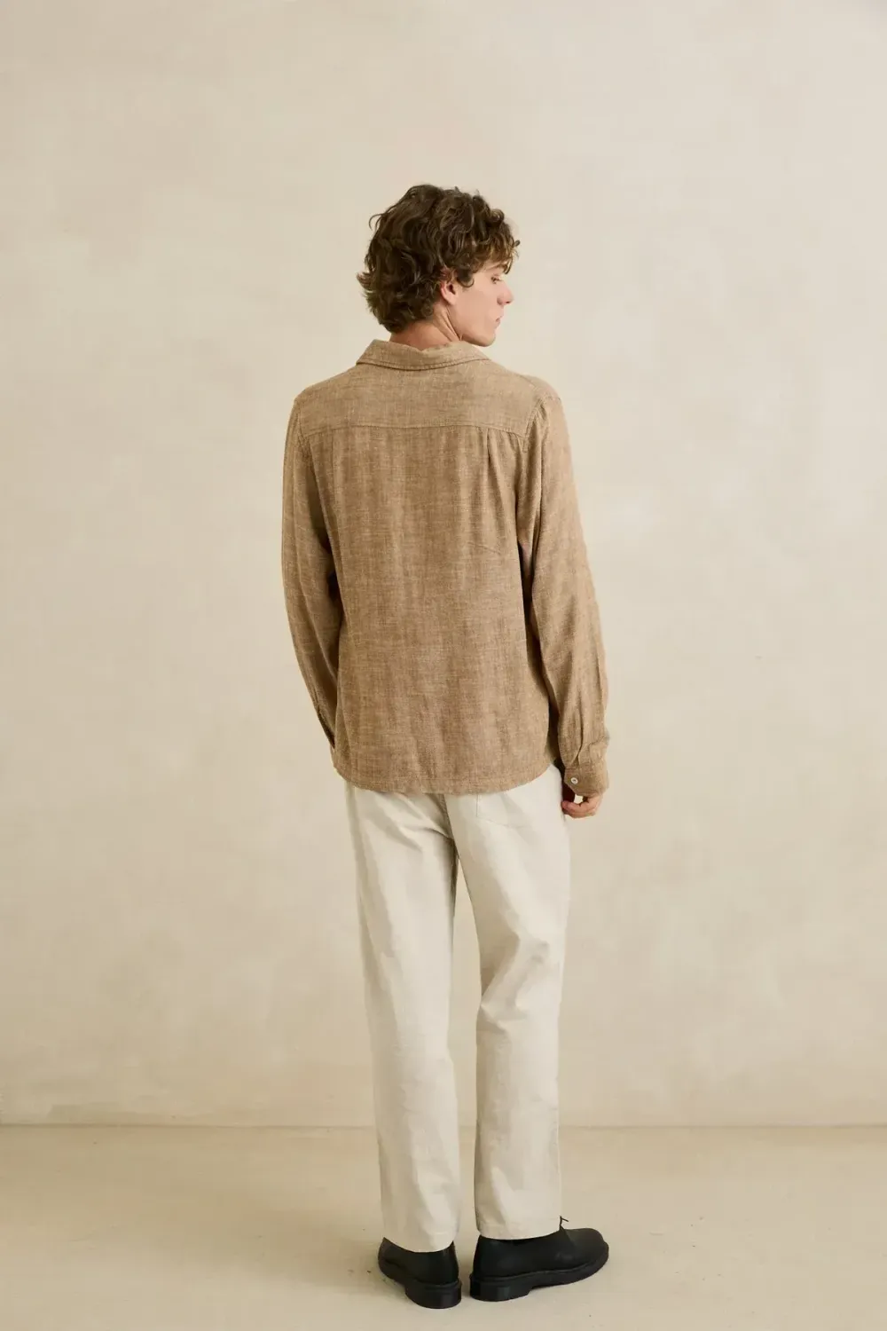 Linen Chambray Ls Shirt