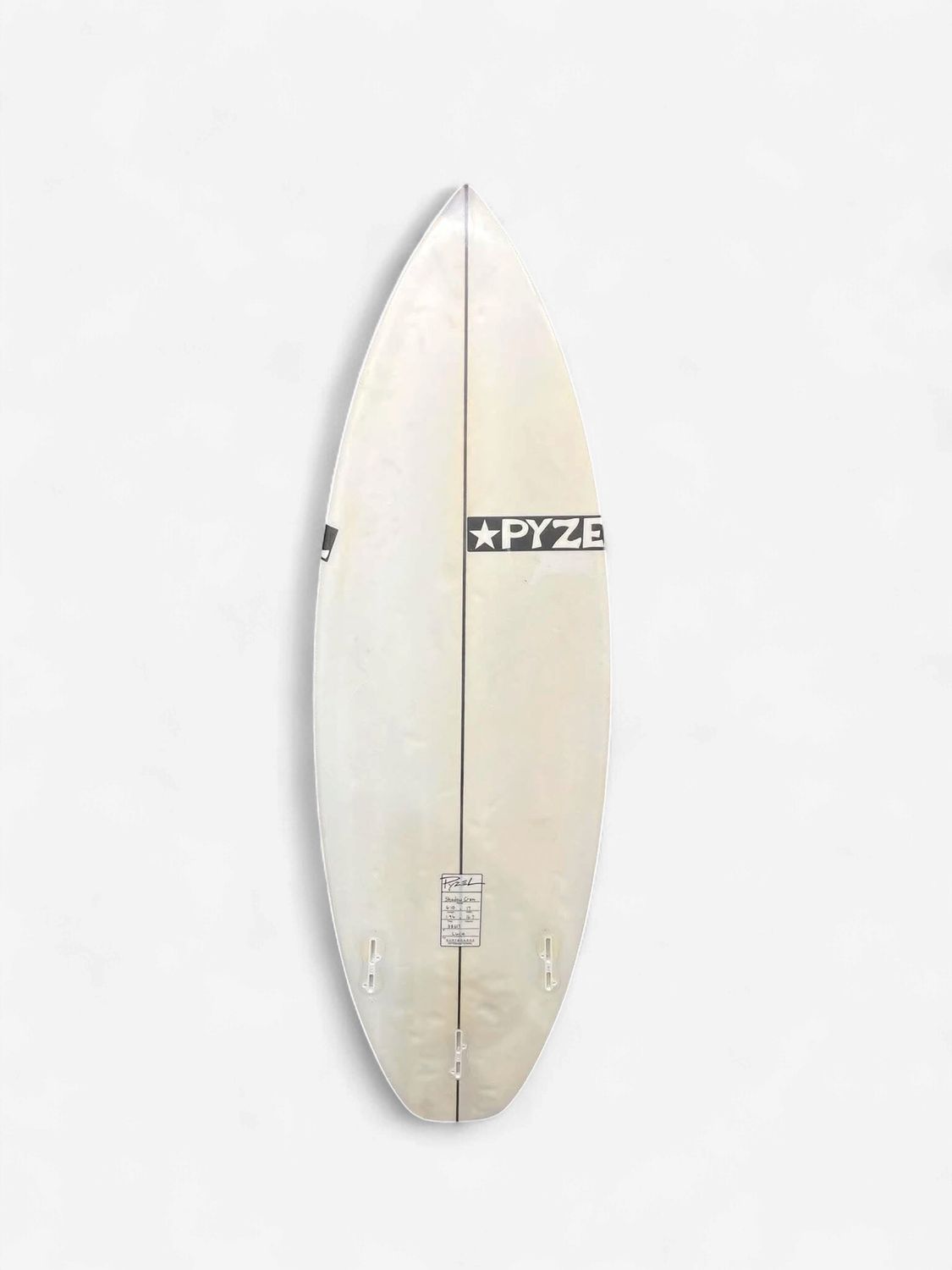 4'10 White Pyzel