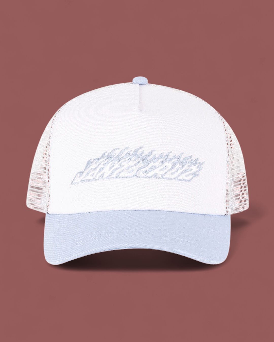Flame Strip Centre Trucker Cap