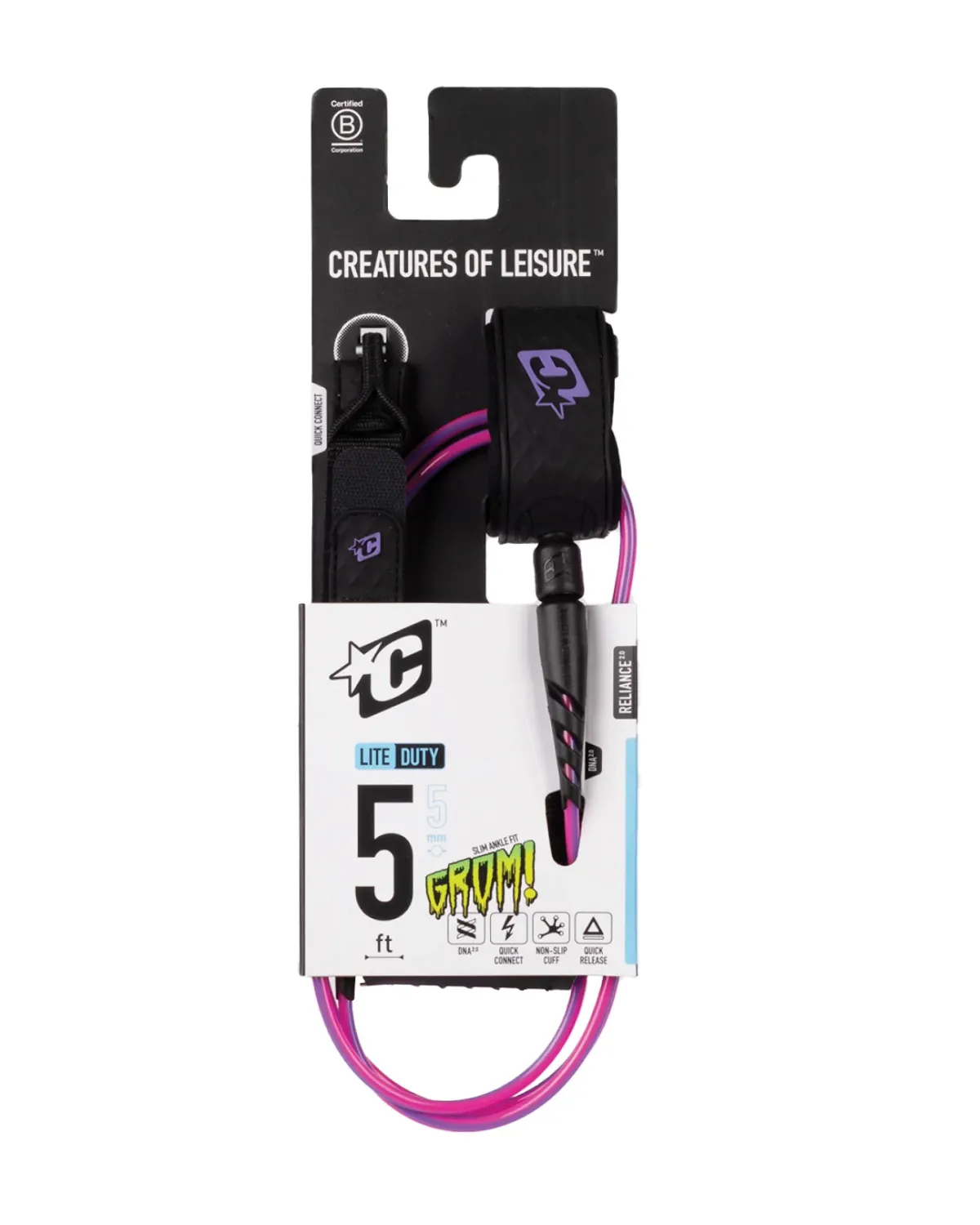 Reliance Lite Duty 5 (Grom), Colour: Bubblegum Twist Black