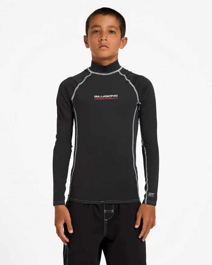 Boys 8-16 Spec 73 Performance Fit Long Sleeve Rash Vest