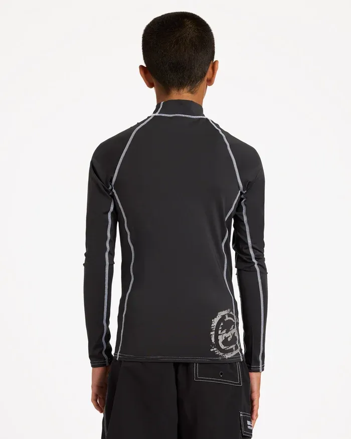 Boys 8-16 Spec 73 Performance Fit Long Sleeve Rash Vest