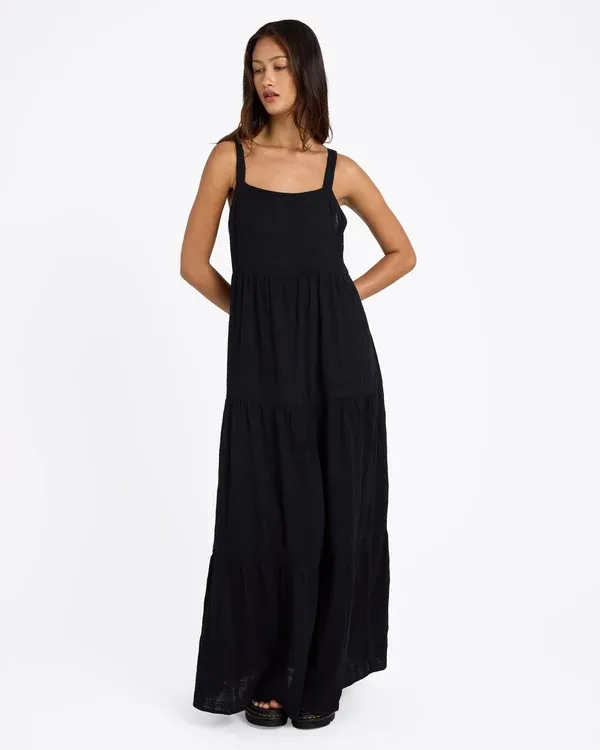Womens Boa Maxi Dress
