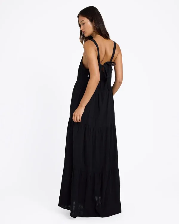 Womens Boa Maxi Dress