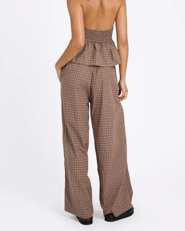 Womens Checker Pants
