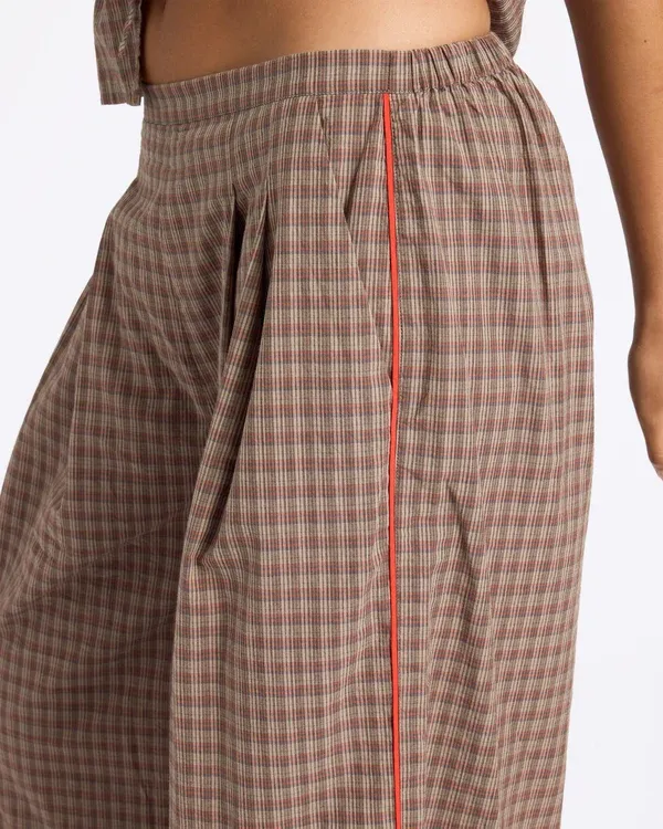 Womens Checker Pants