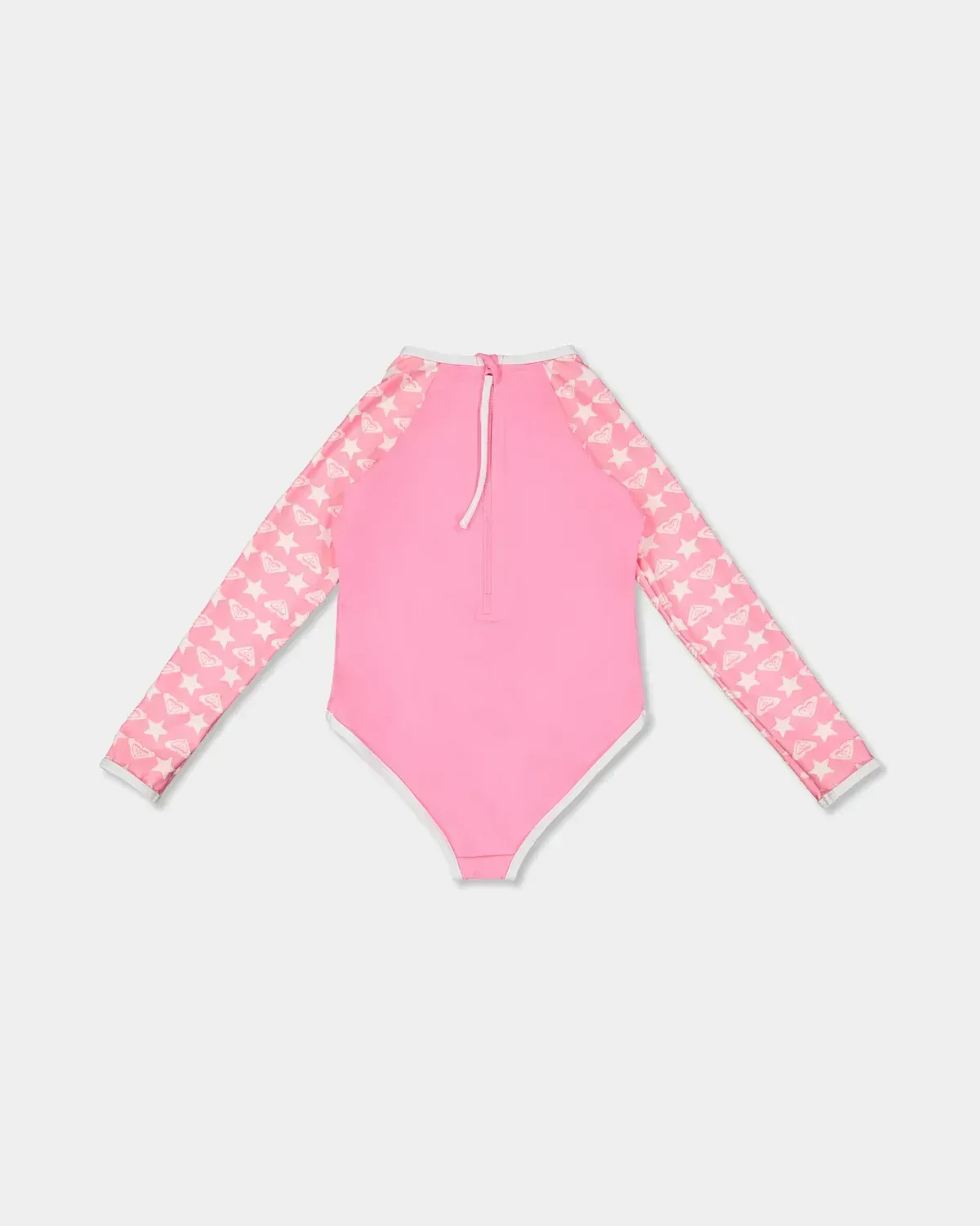 Girls 2-7 Super Star Long Sleeve One Piece Swimsuit