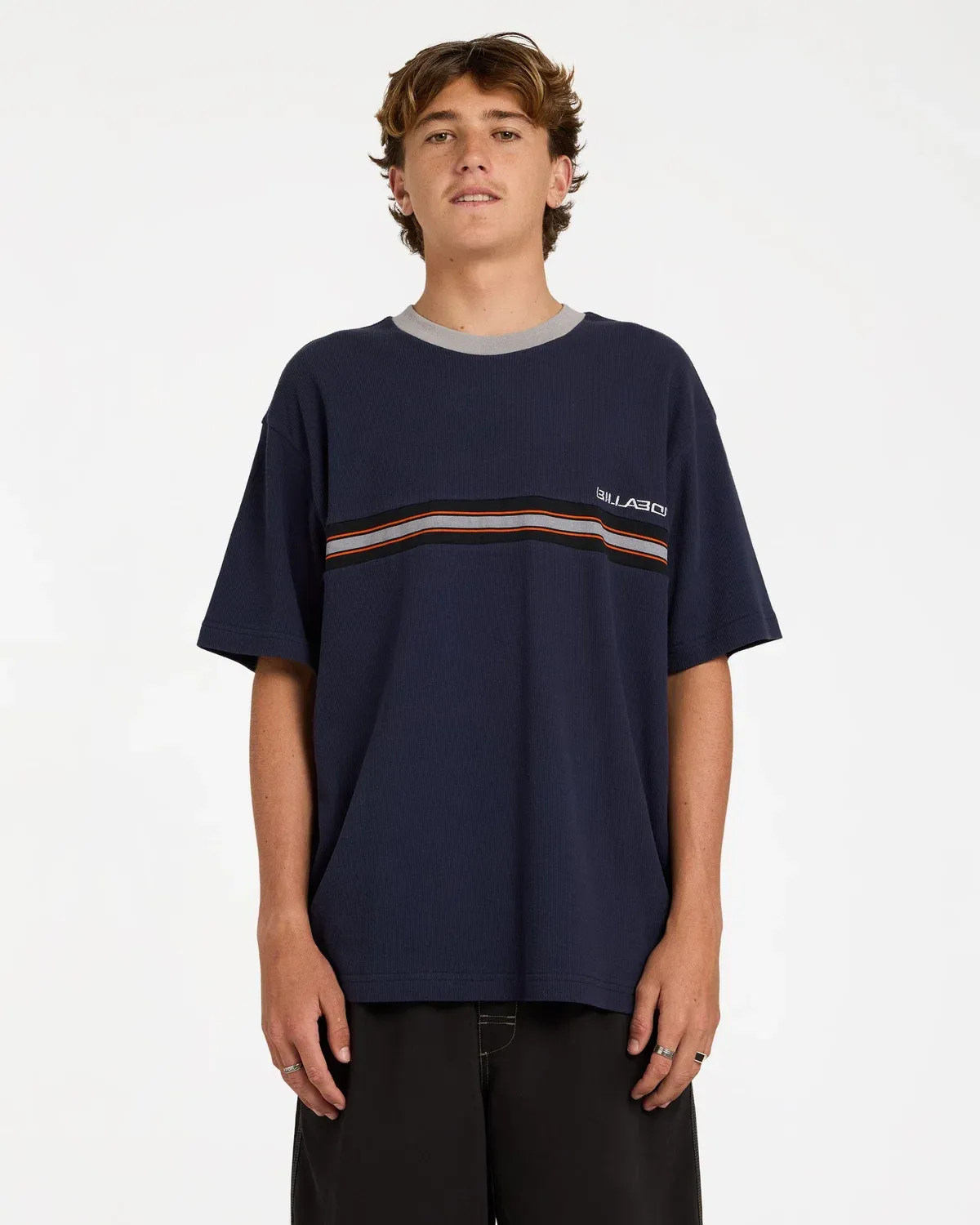 Mens Spec Ribbed T-Shirt