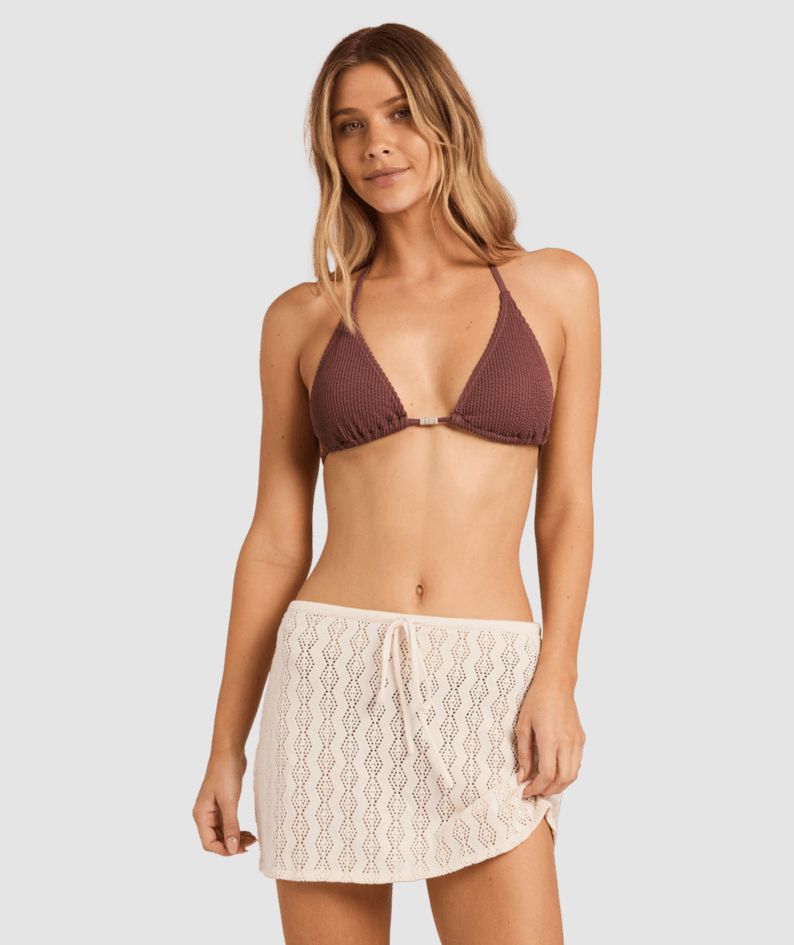 Womens Sundew Cover-Up Mini Skirt