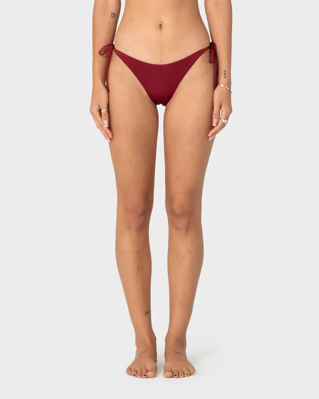 Cedar Side Tie Midi Bikini Bottom
