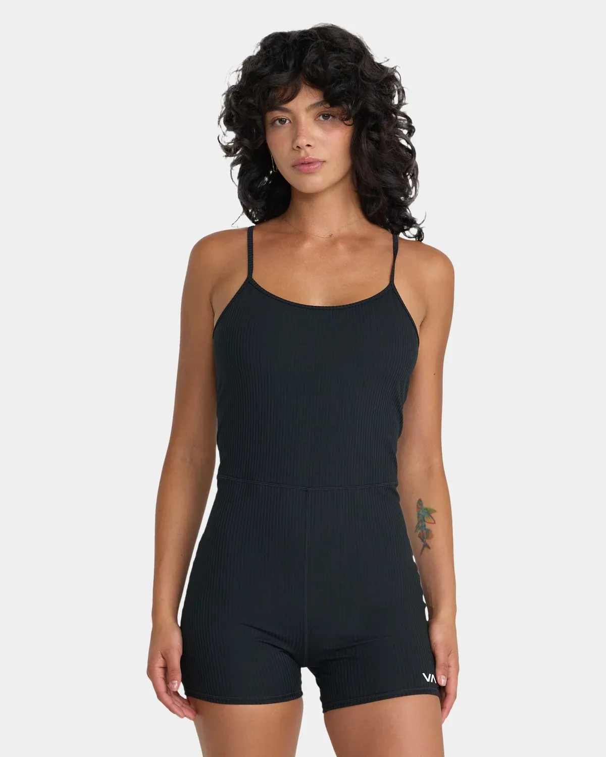 Womens VA Strappy Activewear Bodysuit