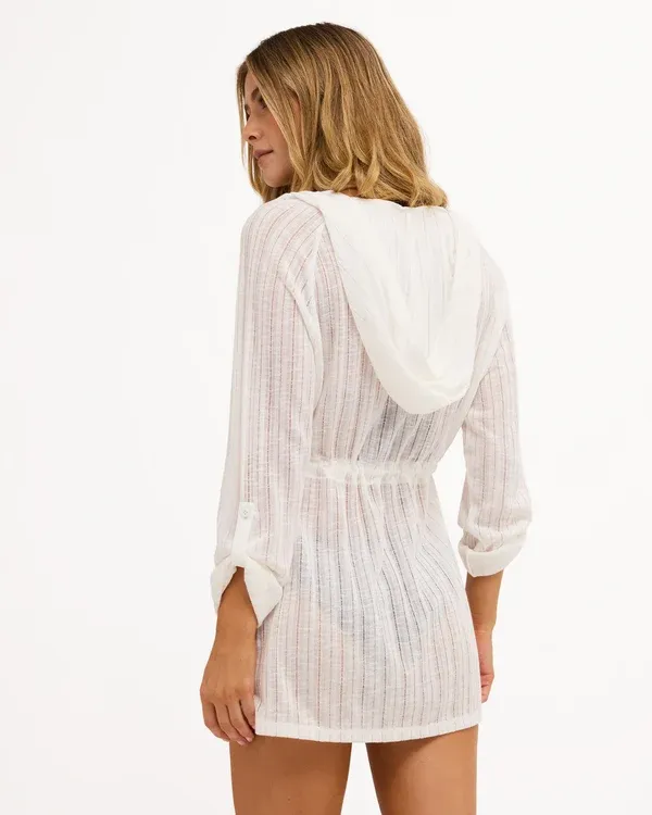 Womens Sabine Hooded Overshirt