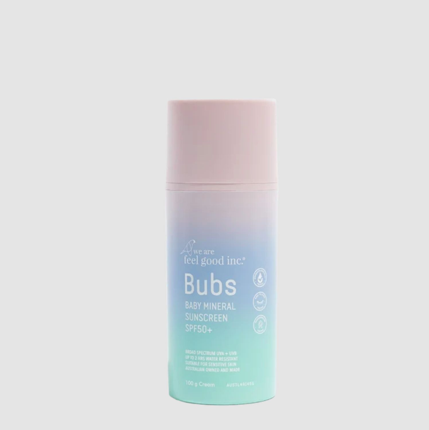 Bubs Baby Mineral Sunscreen SPF50+