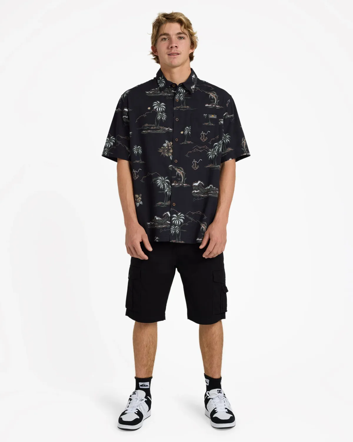 Mens Ocean Short Sleeve Shirt