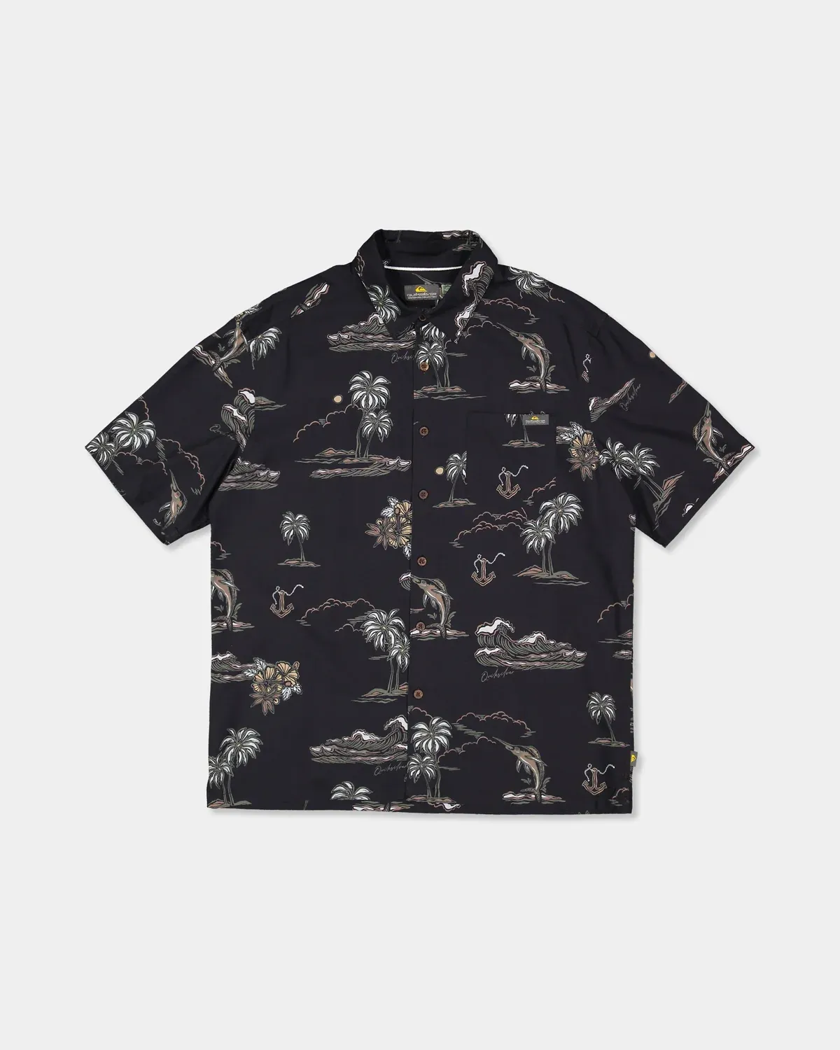 Mens Ocean Short Sleeve Shirt