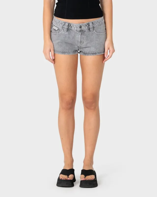 PUNCH LOW RISE MICRO MINI SHORTS