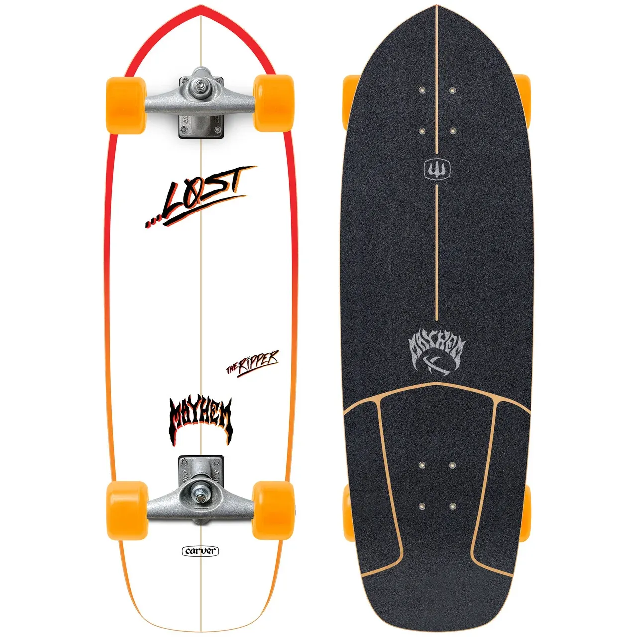 …Lost Ripper 30.75" Carver Surfskate Complete