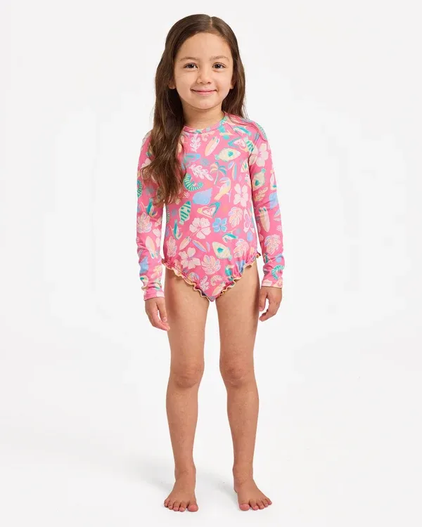 Girls 2-7 Ocean Lover Rashguard