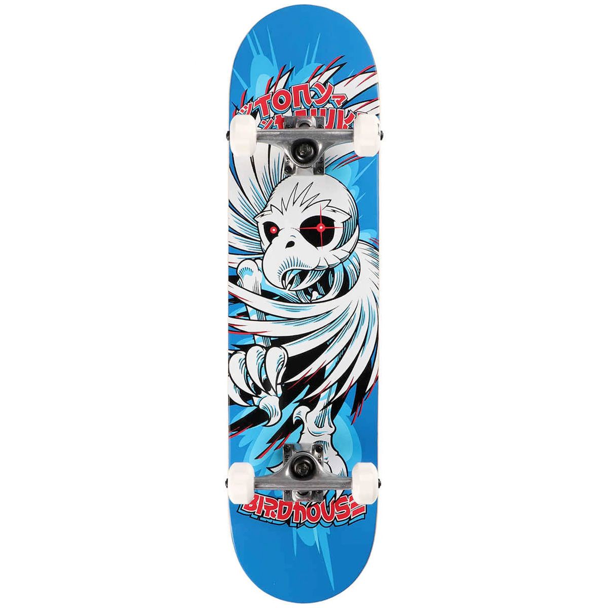 Birdhouse Complete Level 1 Hawk Spiral Blue 7.75