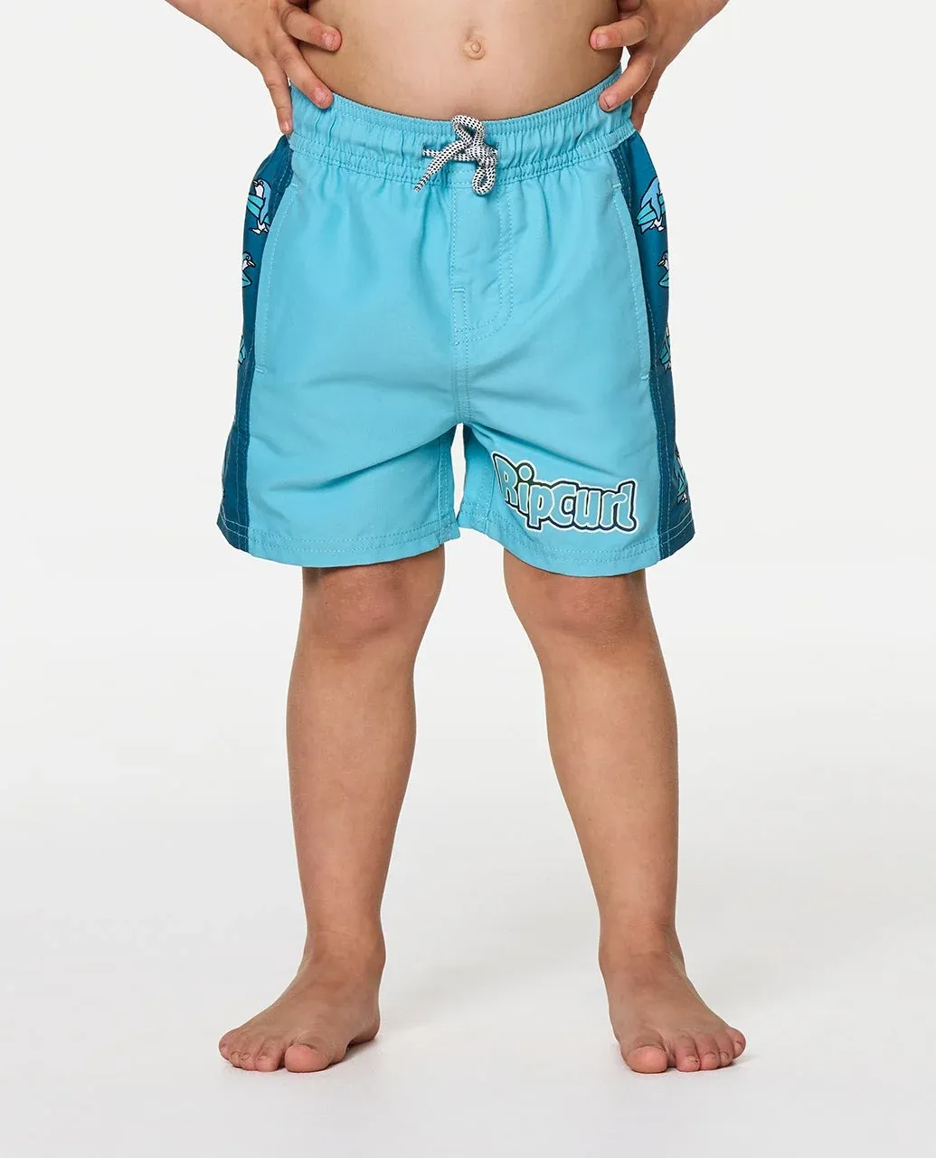 Paddle Out Panel Volley Boardshort - Kids