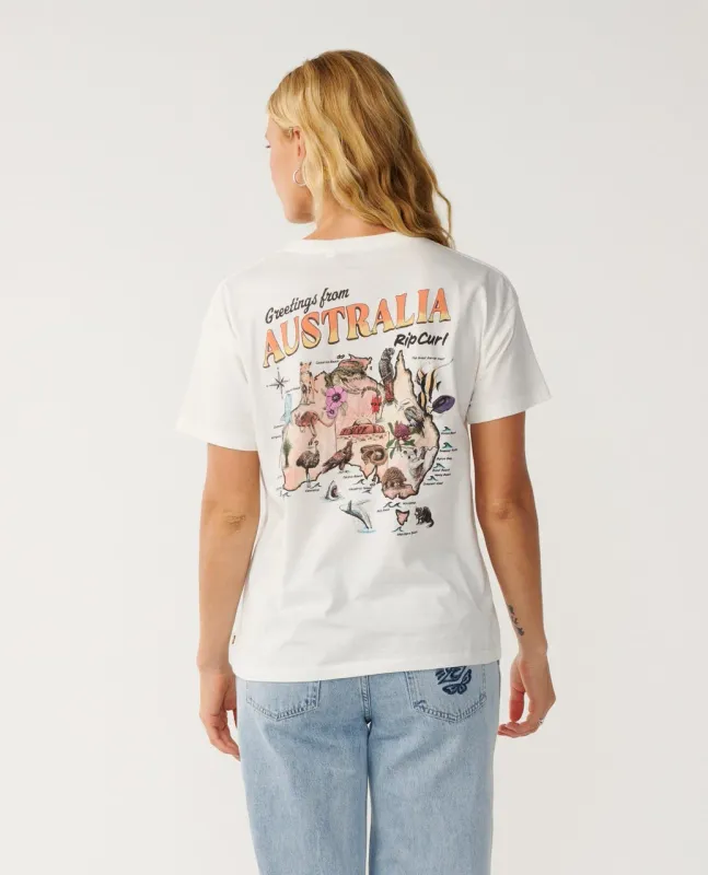 Greetings From Aus Relaxed Tee