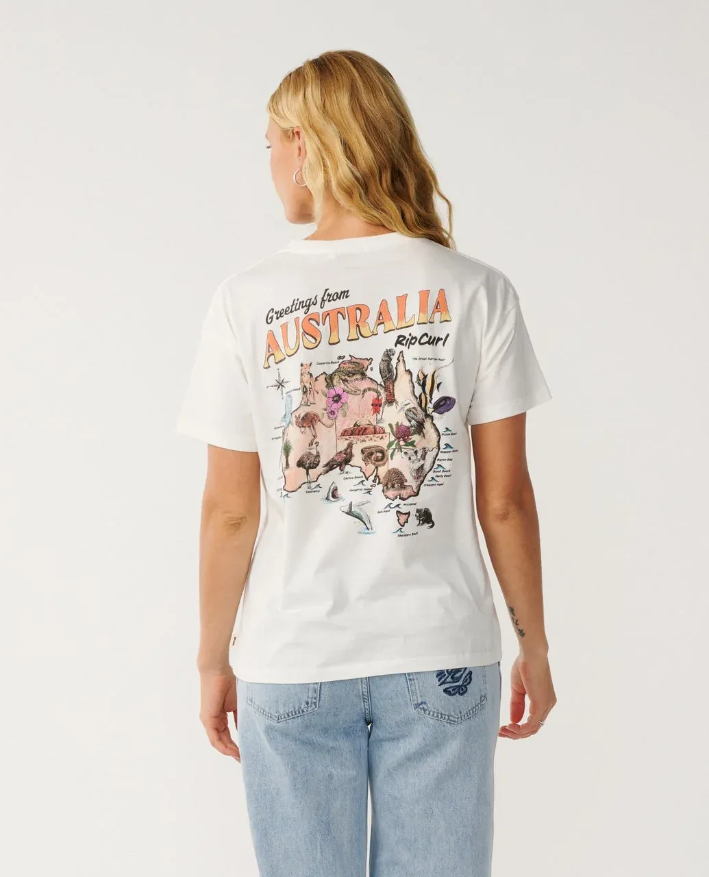 Greetings From Aus Relaxed Tee