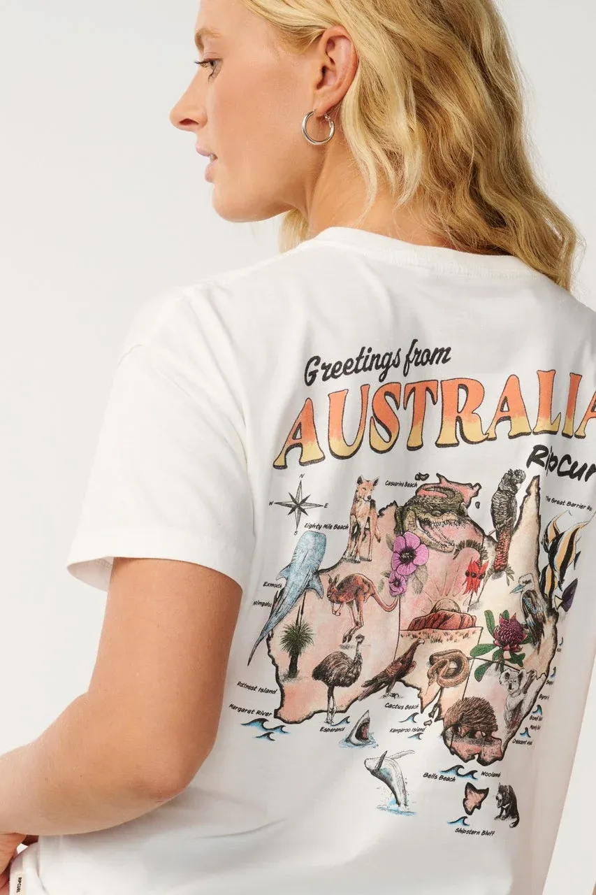 Greetings From Aus Relaxed Tee