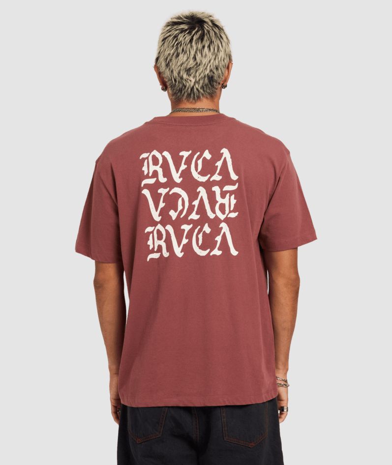 RVCA Stacked SS Tee