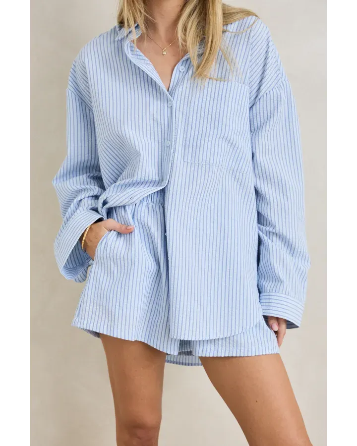 Overswim Stripe Shirt