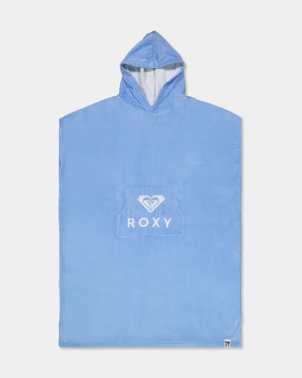 Womens Stay Magical Hooded Towel, Colour: Placid Blue
