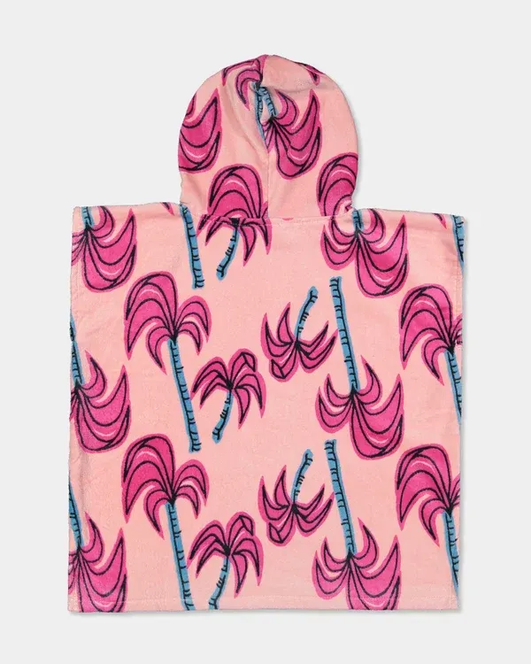 Girls 0-7 Hooded Towel