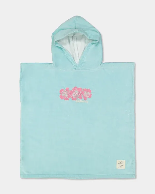 Girls 0-7 Hooded Towel