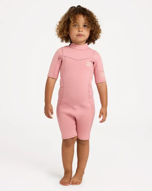 Girls 2-6 2/2mm Absolute Springsuit, Color: French Rose, Size: 2T