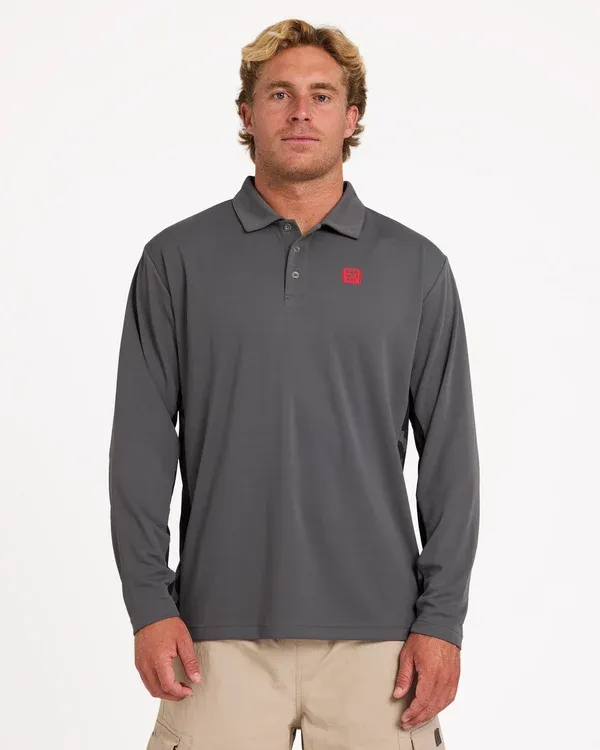Strike Mission Fisho L/S Rashie, Color: Pewter, Size: M